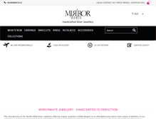 Tablet Screenshot of mirrorwhite.in